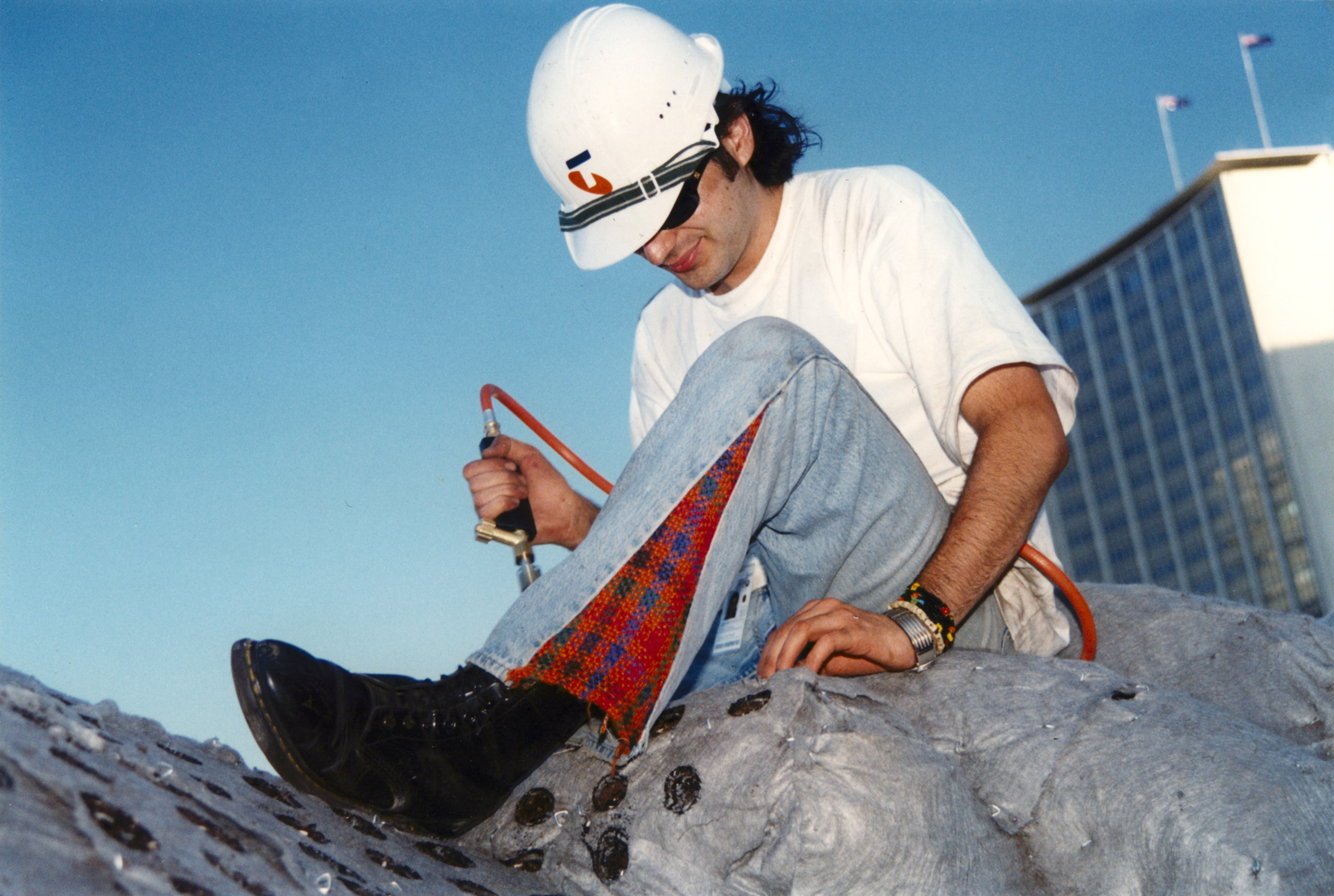 Love, Joy and an Autographed Hard Hat